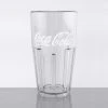 GET Enterprises GET 9922-CC Bahama 22 Oz. Clear Coca-Cola® SAN Plastic Tumbler - 72/Case 1 GET Enterprises GET 9922-CC Bahama 22 Oz. Clear Coca-Cola® SAN Plastic Tumbler - 72/Case -Acopa Shop 1767523