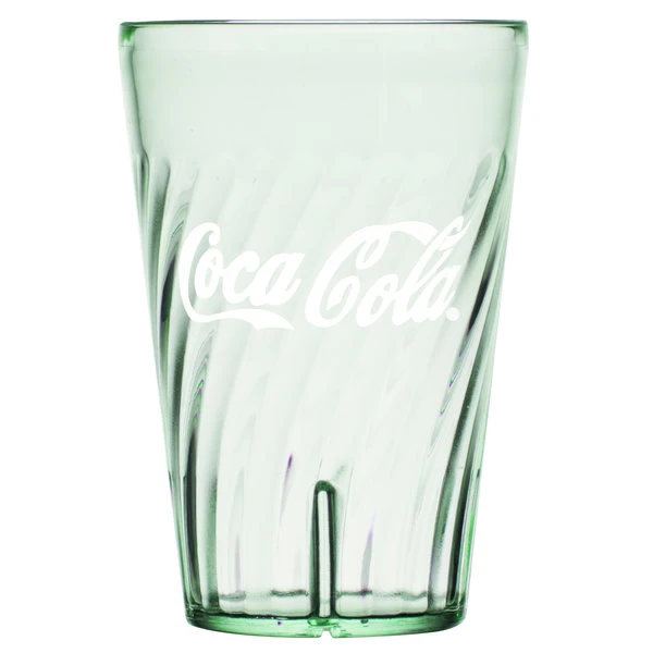 GET Enterprises GET 2220-JC Tahiti 20 Oz. Jade Coca-Cola® SAN Plastic Tumbler - 72/Case 3 GET Enterprises GET 2220-JC Tahiti 20 Oz. Jade Coca-Cola® SAN Plastic Tumbler - 72/Case