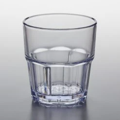 Alternative view of GET Enterprises GET 9909-1-CL Bahama 9 Oz. Clear Customizable SAN Plastic Tumbler - 24/Pack
