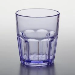 GET Enterprises GET 9912-1-BL Bahama 12 Oz. Blue Customizable SAN Plastic Tumbler - 72/Case 5 GET Enterprises GET 9912-1-BL Bahama 12 Oz. Blue Customizable SAN Plastic Tumbler - 72/Case -Acopa Shop 1849590