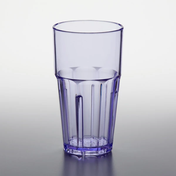 GET Enterprises GET 9916-1-BL Bahama 16 Oz. Blue Customizable SAN Plastic Tumbler - 72/Case 4 GET Enterprises GET 9916-1-BL Bahama 16 Oz. Blue Customizable SAN Plastic Tumbler - 72/Case - Image 2