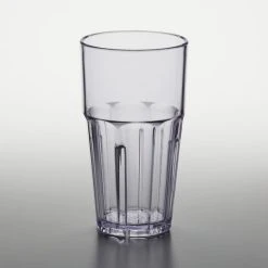 Alternative view of GET Enterprises GET 9916-1-CL Bahama 16 Oz. Clear Customizable SAN Plastic Tumbler - 24/Pack