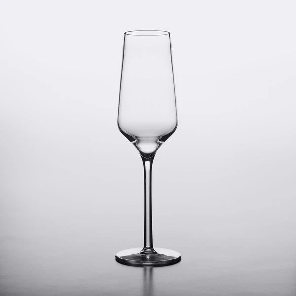 Libbey 92451 Infinium Prism 8.5 Oz. Tritan Plastic Champagne Flute - 12/Case 4 Libbey 92451 Infinium Prism 8.5 Oz. Tritan Plastic Champagne Flute - 12/Case - Image 2
