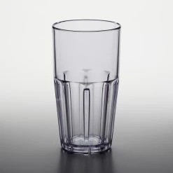 Alternative view of GET Enterprises GET 9922-1-CL Bahama 22 Oz. Clear Customizable SAN Plastic Tumbler - 24/Pack