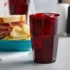 GET Enterprises GET 9910-1-R Bahama 10 Oz. Red Customizable SAN Plastic Tumbler - 72/Case 2 GET Enterprises GET 9910-1-R Bahama 10 Oz. Red Customizable SAN Plastic Tumbler - 72/Case -Acopa Shop 1856034
