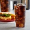 GET Enterprises GET 6632-1-CL 32 Oz. Clear Customizable SAN Plastic Tall Pebbled Tumbler - 48/Case 1 GET Enterprises GET 6632-1-CL 32 Oz. Clear Customizable SAN Plastic Tall Pebbled Tumbler - 48/Case -Acopa Shop 1856179