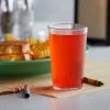 GET Enterprises GET 6695-1-CL 9.5 Oz. Clear Customizable SAN Plastic Pebbled Tumbler - 72/Case 2 GET Enterprises GET 6695-1-CL 9.5 Oz. Clear Customizable SAN Plastic Pebbled Tumbler - 72/Case -Acopa Shop 1856189