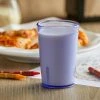 GET Enterprises GET 6695-1-BL 9.5 Oz. Blue Customizable SAN Plastic Pebbled Tumbler - 72/Case 2 GET Enterprises GET 6695-1-BL 9.5 Oz. Blue Customizable SAN Plastic Pebbled Tumbler - 72/Case -Acopa Shop 1856630