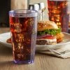 GET Enterprises GET 9916-1-BL Bahama 16 Oz. Blue Customizable SAN Plastic Tumbler - 72/Case 1 GET Enterprises GET 9916-1-BL Bahama 16 Oz. Blue Customizable SAN Plastic Tumbler - 72/Case -Acopa Shop 1857916