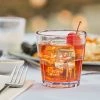 GET Enterprises GET 9907-1-CL Bahama 7 Oz. Clear Customizable SAN Plastic Tumbler - 72/Case 1 GET Enterprises GET 9907-1-CL Bahama 7 Oz. Clear Customizable SAN Plastic Tumbler - 72/Case -Acopa Shop 1858179