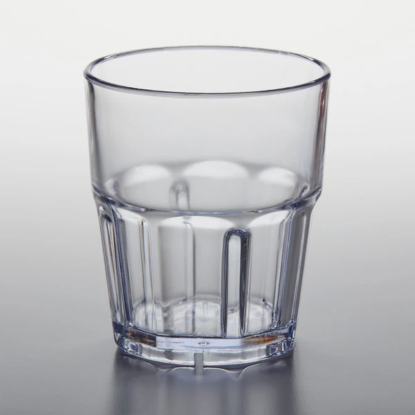 GET Enterprises GET 9912-1-CL Bahama 12 Oz. Clear Customizable SAN Plastic Tumbler - 12/Pack 4 GET Enterprises GET 9912-1-CL Bahama 12 Oz. Clear Customizable SAN Plastic Tumbler - 12/Pack - Image 2