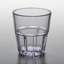Alternative view of GET Enterprises GET 9955-1-CL Bahama 5.5 Oz. Clear Customizable SAN Plastic Tumbler - 12/Pack