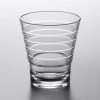 GET Enterprises GET SW-1709-CL Cirq 9 Oz. SAN Plastic Stackable Rocks / Old Fashioned Glass - 24/Case 2 GET Enterprises GET SW-1709-CL Cirq 9 Oz. SAN Plastic Stackable Rocks / Old Fashioned Glass - 24/Case -Acopa Shop 1902719