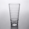 GET Enterprises GET SW-1720-CL Cirq 20 Oz. SAN Plastic Stackable Mixing Glass - 24/Case 2 GET Enterprises GET SW-1720-CL Cirq 20 Oz. SAN Plastic Stackable Mixing Glass - 24/Case -Acopa Shop 1902720