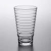GET Enterprises GET SW-1716-CL Cirq 16 Oz. SAN Plastic Stackable Mixing / Pint Glass - 24/Case 1 GET Enterprises GET SW-1716-CL Cirq 16 Oz. SAN Plastic Stackable Mixing / Pint Glass - 24/Case -Acopa Shop 1903012
