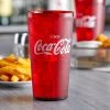 GET Enterprises GET 6632-RC 32 Oz. Red Coca-Cola® SAN Plastic Tall Pebbled Tumbler - 72/Case 2 GET Enterprises GET 6632-RC 32 Oz. Red Coca-Cola® SAN Plastic Tall Pebbled Tumbler - 72/Case -Acopa Shop 1928593