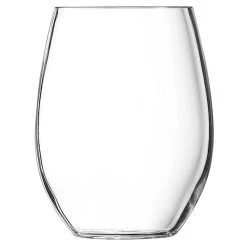 Arcoroc FM120 Outdoor Perfect 15 Oz. SAN Plastic Stemless Wine Glass By Arc Cardinal - 36/Case