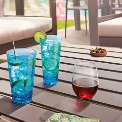 Alternative view of Arcoroc FM120 Outdoor Perfect 15 Oz. SAN Plastic Stemless Wine Glass By Arc Cardinal - 36/Case