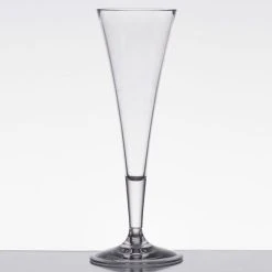 Alternative view of Carlisle 4362007 Liberty 5.8 Oz. Plastic Champagne Flute - 6/Pack
