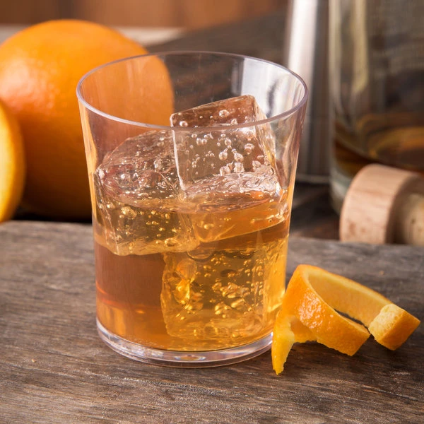 Carlisle 4362807 Liberty 8 Oz. Plastic Rocks / Old Fashioned Glass - 6/Pack 3 Carlisle 4362807 Liberty 8 Oz. Plastic Rocks / Old Fashioned Glass - 6/Pack