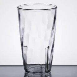 Alternative view of Carlisle 4366307 Swirl 8 Oz. Clear Polycarbonate Tumbler - 6/Pack