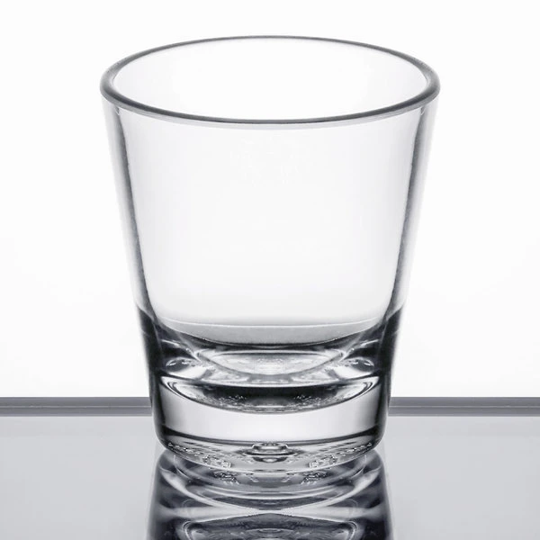 Carlisle 560107 Alibi 1.5 Oz. SAN Plastic Shot Glass - 6/Pack 4 Carlisle 560107 Alibi 1.5 Oz. SAN Plastic Shot Glass - 6/Pack - Image 2