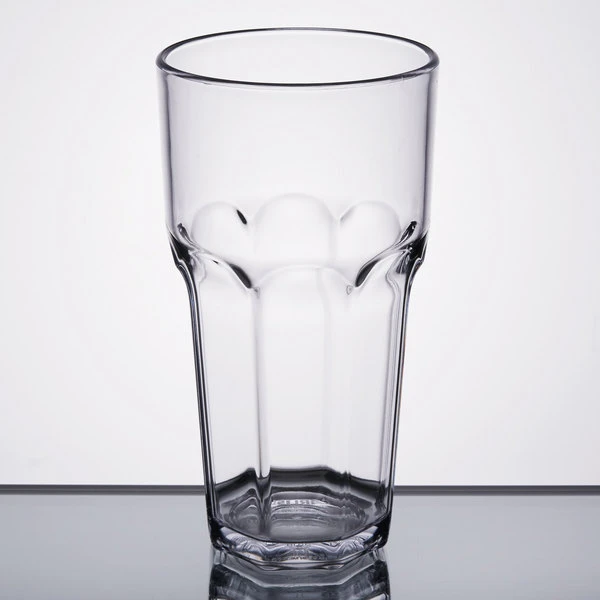 Carlisle 581807 Louis 18 Oz. Clear SAN Plastic Tumbler - 4/Pack 4 Carlisle 581807 Louis 18 Oz. Clear SAN Plastic Tumbler - 4/Pack - Image 2
