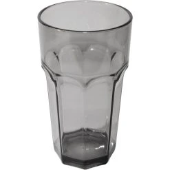 Carlisle 583218 Louis 32 Oz. Smoke SAN Plastic Tumbler - 24/Case 5 Carlisle 583218 Louis 32 Oz. Smoke SAN Plastic Tumbler - 24/Case -Acopa Shop 1986615