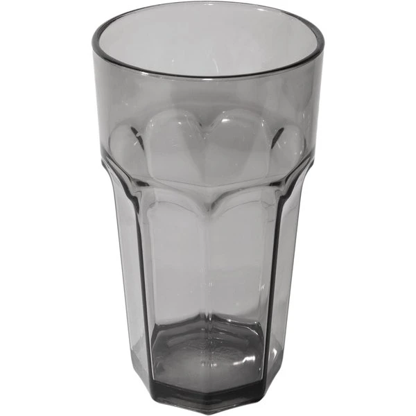 Carlisle 583218 Louis 32 Oz. Smoke SAN Plastic Tumbler - 24/Case 4 Carlisle 583218 Louis 32 Oz. Smoke SAN Plastic Tumbler - 24/Case - Image 2