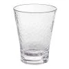Front Of The House ADO011CLT23 Drinkwise 12 Oz. Hammered Tritan Plastic Double Rocks / Old Fashioned Glass - 12/Pack 2 Front Of The House ADO011CLT23 Drinkwise 12 Oz. Hammered Tritan Plastic Double Rocks / Old Fashioned Glass - 12/Pack -Acopa Shop 2004181