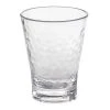 Front Of The House ADO009CLT23 Drinkwise 7 Oz. Hammered Tritan Plastic Rocks / Old Fashioned Glass - 12/Pack 1 Front Of The House ADO009CLT23 Drinkwise 7 Oz. Hammered Tritan Plastic Rocks / Old Fashioned Glass - 12/Pack -Acopa Shop 2004182
