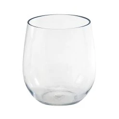 Alternative view of Front Of The House AWI004CLT23 Drinkwise 15 Oz. Tritan Plastic Stemless Wine Glass - 12/Pack
