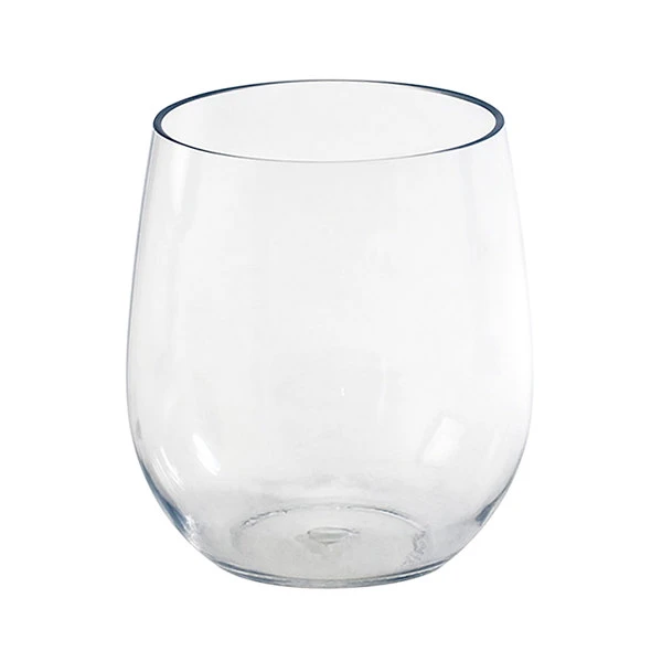 Front Of The House AWI004CLT23 Drinkwise 15 Oz. Tritan Plastic Stemless Wine Glass - 12/Pack 4 Front Of The House AWI004CLT23 Drinkwise 15 Oz. Tritan Plastic Stemless Wine Glass - 12/Pack - Image 2