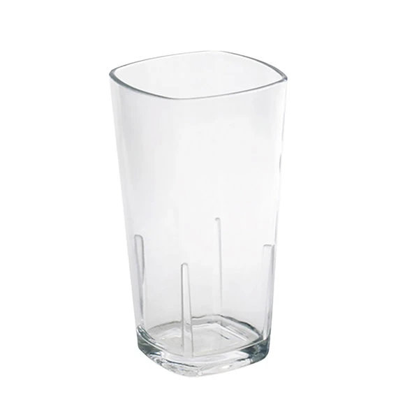 Front Of The House ASG001CLT23 Drinkwise Mod 3 Oz. Tritan Plastic Stackable Shooter / Dessert Shot Glass - 12/Pack 4 Front Of The House ASG001CLT23 Drinkwise Mod 3 Oz. Tritan Plastic Stackable Shooter / Dessert Shot Glass - 12/Pack - Image 2