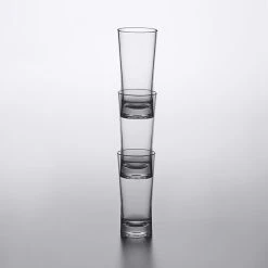 Carlisle 561007 Alibi 9.2 Oz. SAN Plastic Hi Ball Glass - 6/Pack 7 Carlisle 561007 Alibi 9.2 Oz. SAN Plastic Hi Ball Glass - 6/Pack -Acopa Shop 2007164
