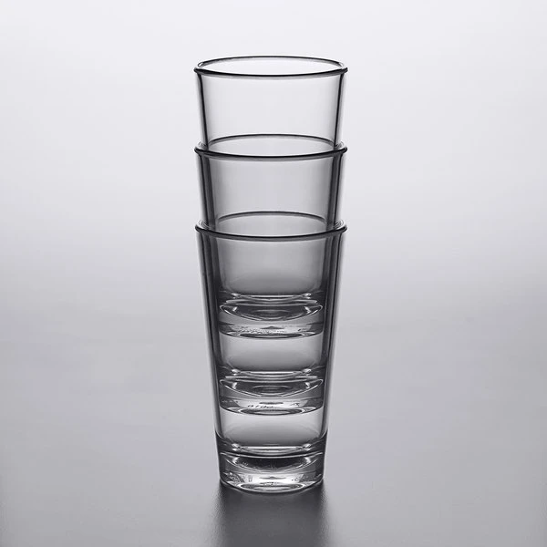 Carlisle 561607 Alibi 16 Oz. SAN Plastic Mixing / Pint Glass - 24/Case 5 Carlisle 561607 Alibi 16 Oz. SAN Plastic Mixing / Pint Glass - 24/Case - Image 3