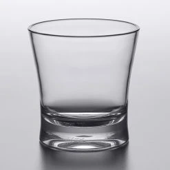 Carlisle 561207 Alibi 12 Oz. SAN Plastic Double Rocks / Old Fashioned Glass - 24/Case -Acopa Shop 2007213