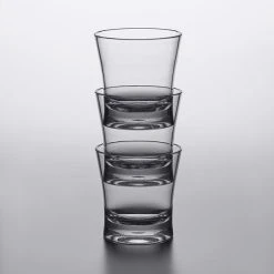 Carlisle 561207 Alibi 12 Oz. SAN Plastic Double Rocks / Old Fashioned Glass - 24/Case -Acopa Shop 2007214