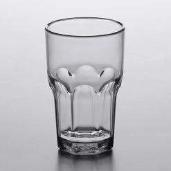 Alternative view of Carlisle 581018 Louis 10 Oz. Smoke SAN Plastic Tumbler - 24/Case