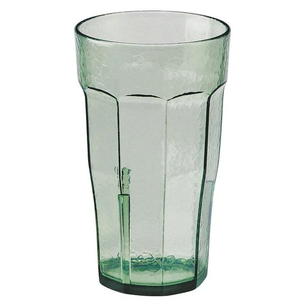 Cambro LT10427 Laguna 10 Oz. Spanish Green Customizable SAN Plastic Tumbler - 36/Case 3 Cambro LT10427 Laguna 10 Oz. Spanish Green Customizable SAN Plastic Tumbler - 36/Case