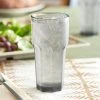 Carlisle 581418 Louis 14 Oz. Smoke SAN Plastic Tumbler - 24/Case -Acopa Shop 2110125