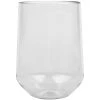 GET Enterprises GET SW-2003-CL Via 12 Oz. Customizable Tritan Plastic Short Tumbler - 24/Case
