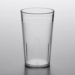 Choice 5 Oz. Clear SAN Plastic Pebbled Tumbler - 12/Pack 6 Choice 5 Oz. Clear SAN Plastic Pebbled Tumbler - 12/Pack -Acopa Shop 2145961