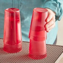 Choice 9 Oz. Red SAN Plastic Pebbled Tumbler - 12/Pack 7 Choice 9 Oz. Red SAN Plastic Pebbled Tumbler - 12/Pack -Acopa Shop 2163166