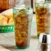 Choice 14 Oz. Green SAN Plastic Paneled Tumbler - 12/Pack 2 Choice 14 Oz. Green SAN Plastic Paneled Tumbler - 12/Pack -Acopa Shop 2166026