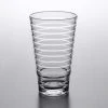 GET Enterprises GET SW-1714-CL Cirq 10 Oz. SAN Plastic Stackable Mixing Glass - 24/Case 2 GET Enterprises GET SW-1714-CL Cirq 10 Oz. SAN Plastic Stackable Mixing Glass - 24/Case -Acopa Shop 2183736