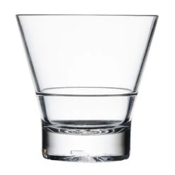 Alternative view of Thunder Group PLTHRG210C 10 Oz. Plastic Starburst Rocks / Old Fashioned Glass