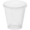 American Metalcraft 1.5 Oz. Reusable Clear Plastic Cup With Lid PMC15 - 12/Pack -Acopa Shop 2201149