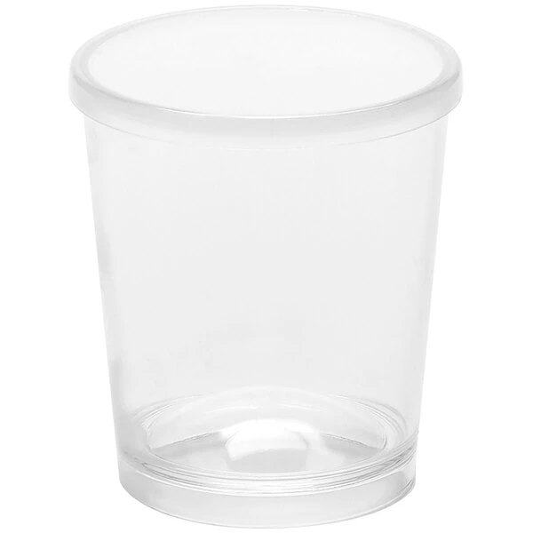 American Metalcraft 12 Oz. Reusable Clear Plastic Tumbler With Lid PTL12 3 American Metalcraft 12 Oz. Reusable Clear Plastic Tumbler With Lid PTL12