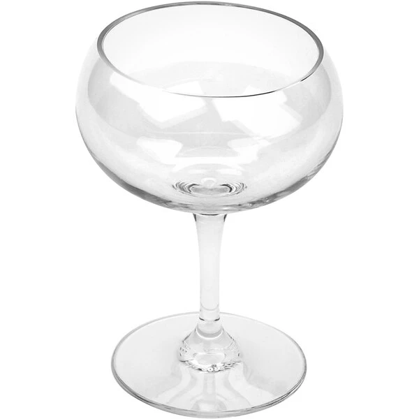GET Enterprises GET Social Club 8 Oz. Tritan Plastic Coupe Glass - 24/Case 4 GET Enterprises GET Social Club 8 Oz. Tritan Plastic Coupe Glass - 24/Case - Image 2